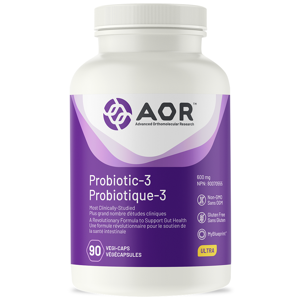 Probiotic 3 90 Capsules AOR YourHealthBasket