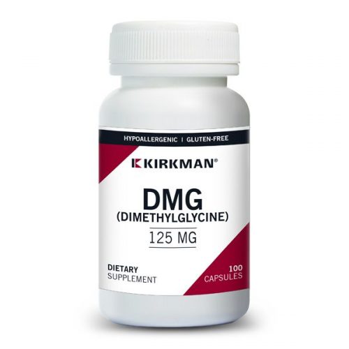 DMG with Folinic Acid & Methyl B-12 - Hypoallergenic - 200 Caps - Kirkman