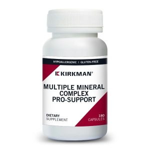 Multiple Mineral Complex Pro-Support (Hypoallergenic), 180 Capsules - Kirkman Laboratories