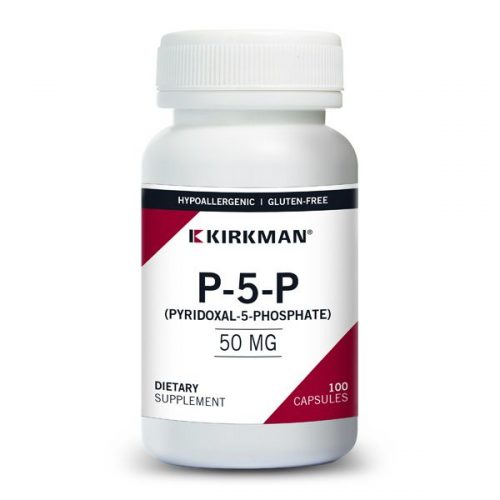 P-5-P 50mg (Hypoallergenic), 100 Capsules - Kirkman Laboratories