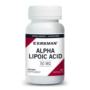 Alpha Lipoic Acid, 50 mg, 90 Capsules - Kirkman Labs (Hypoallergenic)