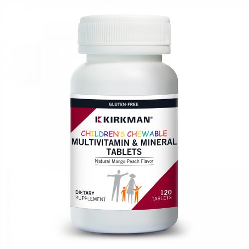 Children's Multivitamin & Mineral - 120 Chewable Tablets/Wafers - Kirkman Labs (0288-120)