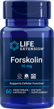 Forskolin 10mg 60 vegetarian capsules Life Extension