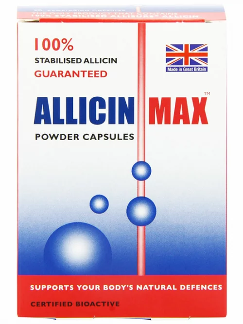 Allicinmax (Garlic) 180mg, 30 capsules - Allicin