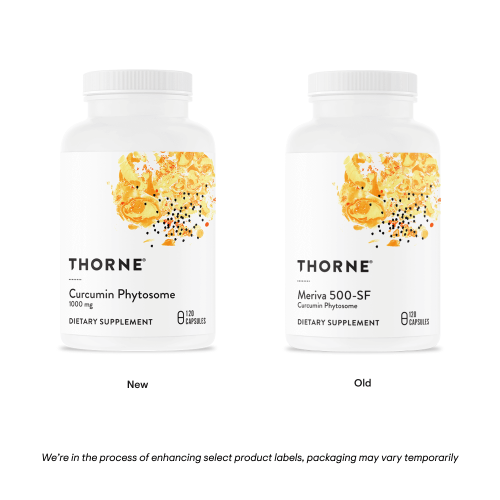 Curcumin Phytosome, 1000mg (Meriva 500-SF) 120 veg caps - Thorne Research