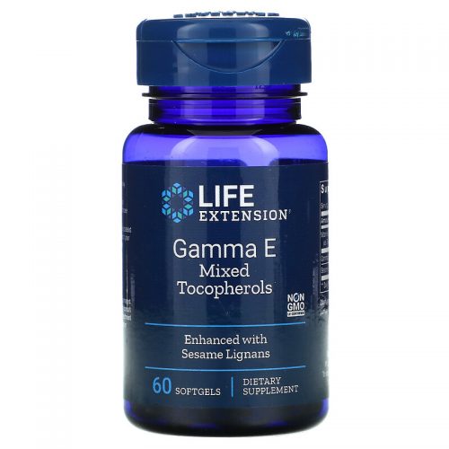 Gamma E Mixed Tocopherols (with Sesame Lignans) 60 Softgels - Life Extension