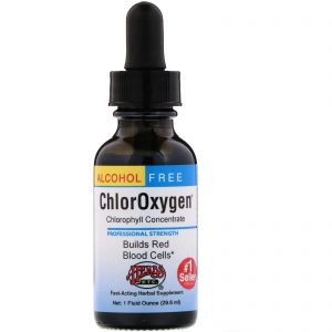 ChlorOxygen, Chlorophyll Concentrate (Alcohol Free) 29.5 ml - Herbs Etc.