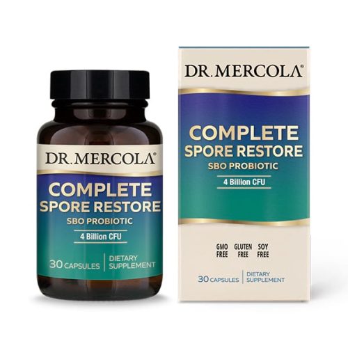 Complete Spore Restore, 4 Billion CFU – 30 Capsules – Dr Mercola