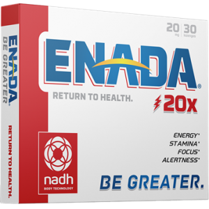 Enada NADH (Co-Enzyme 1) 20mg 30 Lozenges - Enada