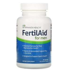 FertilAid for Men, 90 Capsules - Fairhaven Health