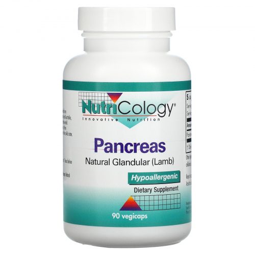 Pancreas Natural Glandular Lamb - 425mg 90 vcaps - Nutricology / Allergy Research Group - Image 2
