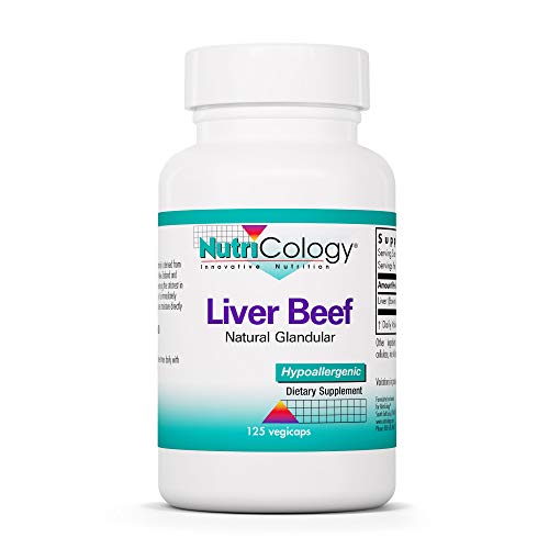 Liver Natural Glandular, 125 Vegicaps - Nutricology / Allergy Research Group