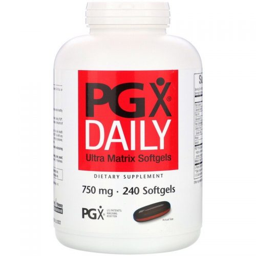 PGX Daily (Ultra Matrix Softgels) 750mg - 240 softgels - Natural Factors - SOI*