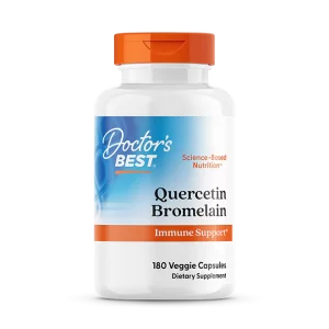 Quercetin Bromelain 180 Capsules - Doctor's Best