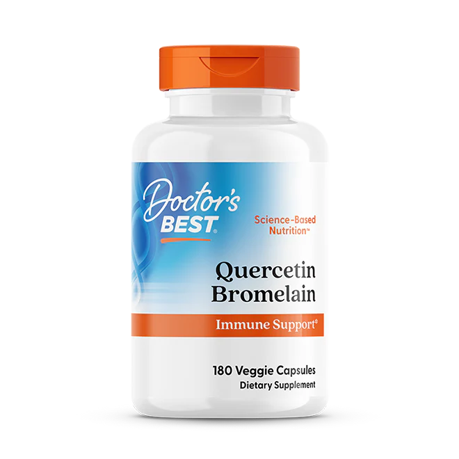 Quercetin Bromelain 180 Capsules - Doctor's Best