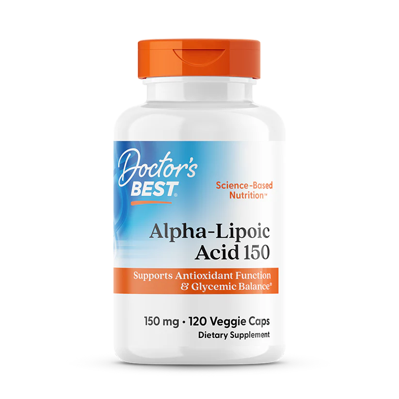 Alpha-Lipoic Acid 150mg, 120 Capsules - Doctor's Best