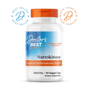 Nattokinase 2000 FUs, 90 Capsules - Doctor's Best