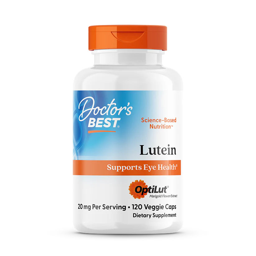 Lutein with OptiLut 10mg, 120 Capsules - Doctor's Best