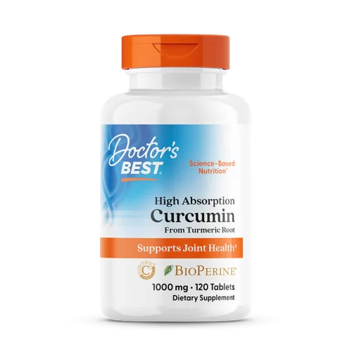 High Absorption Curcumin with C3 Complex & BioPerine 1000mg, 120 Tablets Doctors Best
