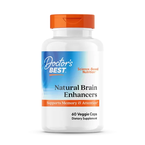 Natural Brain Enhancers with AlphaSize and SerinAid, 60 Capsules - Doctor's Best