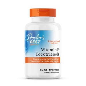 Vitamin E Tocotrienols with TocoGaia Ultra 50mg, 60 Softgels - Doctor's Best