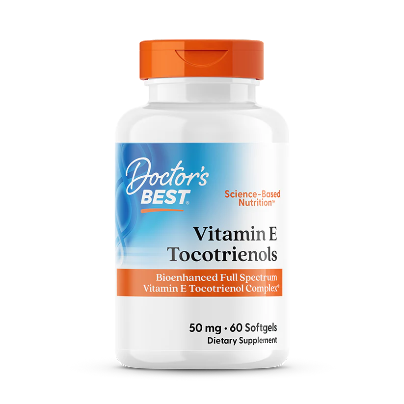 Vitamin E Tocotrienols with TocoGaia Ultra 50mg, 60 Softgels - Doctor's Best
