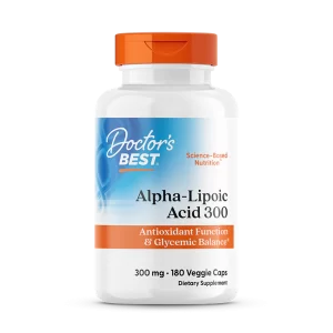 Alpha-Lipoic Acid 300mg, 180 Capsules - Doctor's Best
