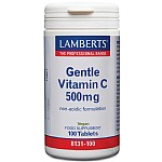 Gentle Vitamin C 500mg, 100 tabs - Lamberts