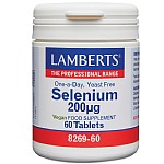 Selenium 200mcg - 60 Tabs - Lamberts