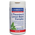 Theanine & Lemon Balm Complex, 60 Tabs - Lamberts