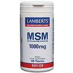MSM 1000mg, 120 tabs - Lamberts
