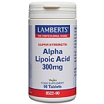 Alpha Lipoic Acid 300mg 90 Tabs - Lamberts Alpha Lipoic Acid 300mg 90 Tabs - Lamberts