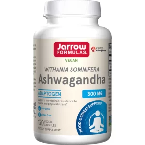 Ashwagandha, 120 Capsules, Jarrow Formulas Ashwagandha, 120 Capsules, Jarrow Formulas