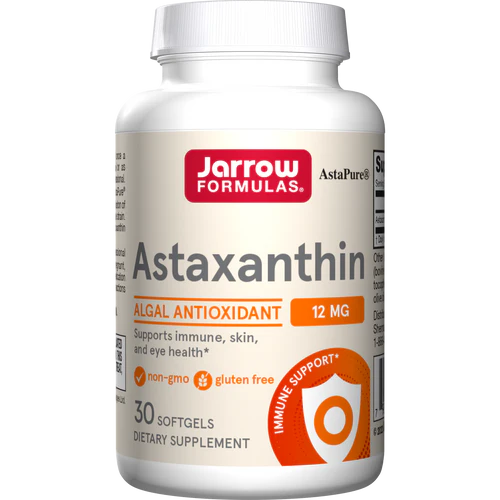 Astaxanthin, 12 mg, 30 Softgels -  Jarrow Formulas