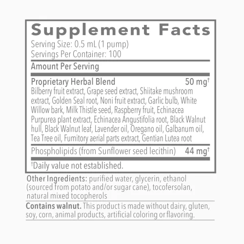 Biocidin®LSF - Broad-Spectrum Liposomal Formula - 50ml - Biocidin Botanicals