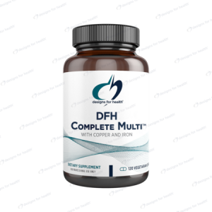 DFH Complete Multi™ with Copper & Iron - 120 veg caps - Designs for Health - SOI*