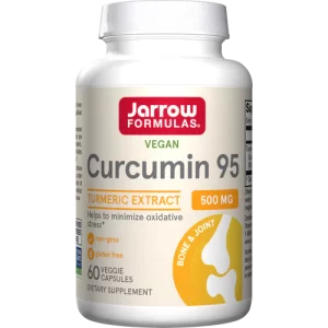 Curcumin 95, 500 mg, 60 Capsules - Jarrow Formulas Curcumin 95, 500 mg, 60 Capsules - Jarrow Formulas