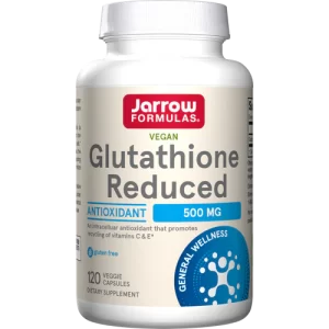 Glutathione Reduced, 500 mg, 120 Capsules - Jarrow Formulas Glutathione Reduced, 500 mg, 120 Capsules - Jarrow Formulas