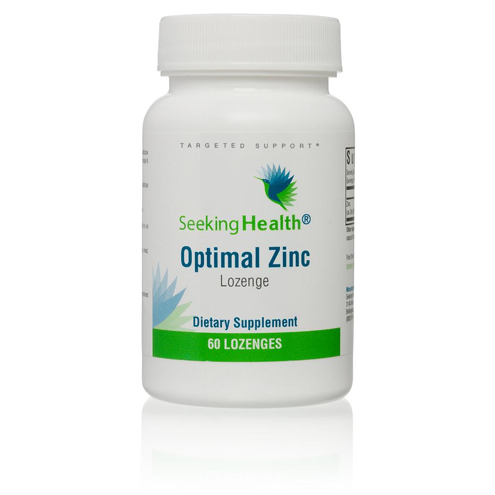 Optimal Zinc 60 Lozenges Seeking Health YourHealthBasket
