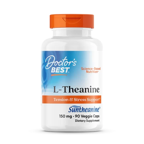 Suntheanine L-Theanine 150mg, 90 Capsules - Doctor's Best