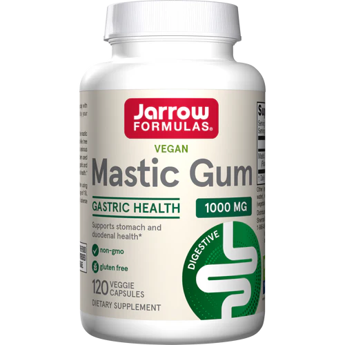 Mastic Gum Extract 500mg (per capsule), 120 veg caps - Jarrow Formulas