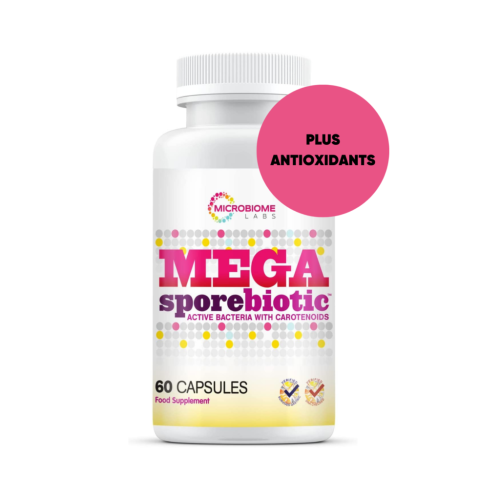 MegaSporeBiotic Plus Antioxidants ? 60 caps ? Microbiome Labs