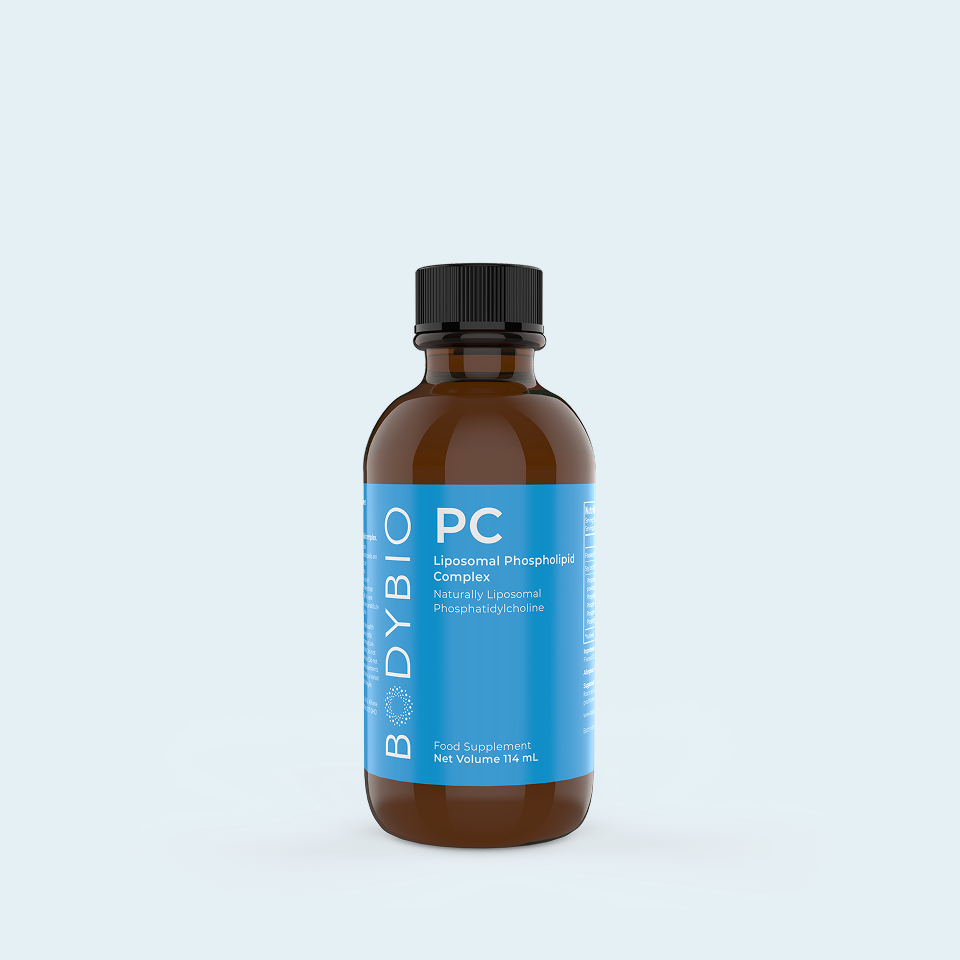 PC (Phosphatidyl Choline / Phosphatidylcholine) 1300mg - 114ml - BodyBio
