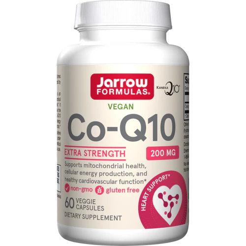 Co-Q10 200mg, 60 Capsules - Jarrow Formulas