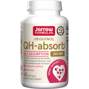Ubiquinol QH-Absorb 200mg, 60 Softgels - Jarrow Formulas Ubiquinol QH-Absorb 200mg, 60 Softgels - Jarrow Formulas