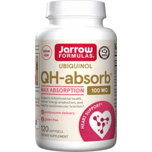 Ubiquinol QH-Absorb 100mg, 120 Softgels - Jarrow Formulas Ubiquinol QH-Absorb 100mg, 120 Softgels - Jarrow Formulas