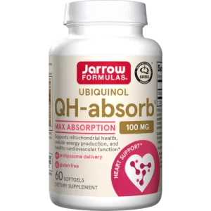Ubiquinol QH-Absorb 100mg, 60 Softgels - Jarrow Formulas Ubiquinol QH-Absorb 100mg, 60 Softgels - Jarrow Formulas