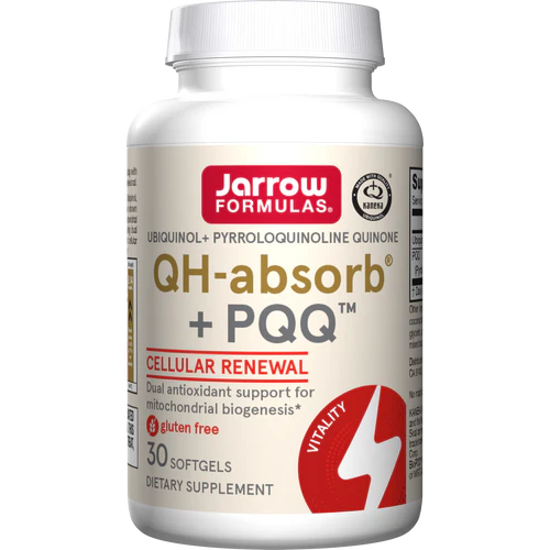 Ubiquinol QH+ PQQ, 30 Softgels - Jarrow Formulas