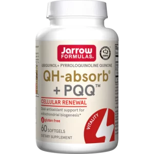 Ubiquinol QH-Absorb + PQQ, 60 Softgels - Jarrow Formulas Ubiquinol QH-Absorb + PQQ, 60 Softgels - Jarrow Formulas