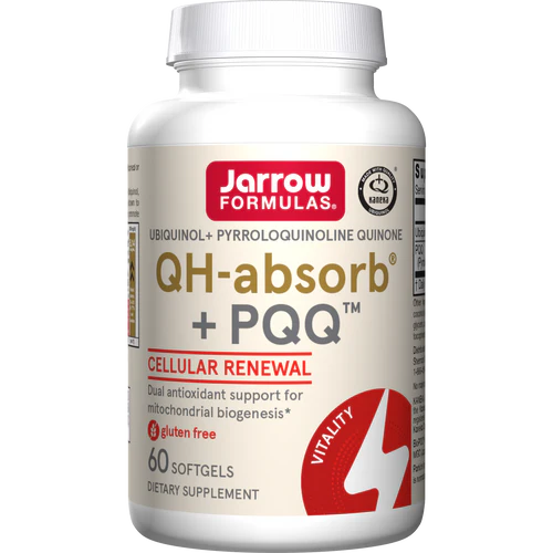 Ubiquinol QH-Absorb + PQQ, 60 Softgels - Jarrow Formulas